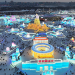 Harbin Ice và Snow World được ra mắt như Công viên Mùa Đông lớn nhất Thế giới video poster