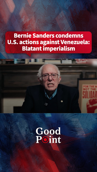 Sanders chỉ trích 'chủ nghĩa đế quốc' của Mỹ về việc giành quyền ở Venezuela video poster