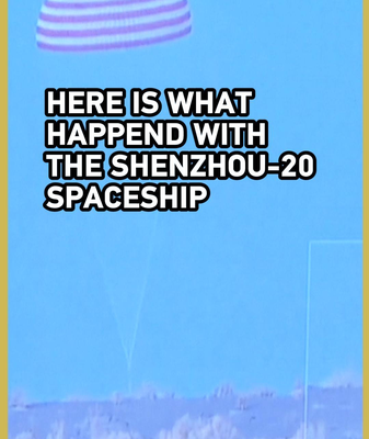 Viên Nang Trở Về Shenzhou-20 Hạ Cánh An Toàn Mặc Dù Có Vết Nứt Nhỏ Ở Cửa Sổ video poster