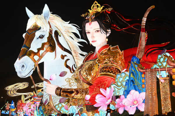 Lễ hội Đèn lồng Khủng long Zigong thắp sáng đêm