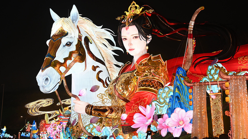 UY3984RPO8B86JWFK92P - Thế Giới Trong Tầm Tay Lễ hội Đèn lồng Khủng long Zigong thắp sáng đêm