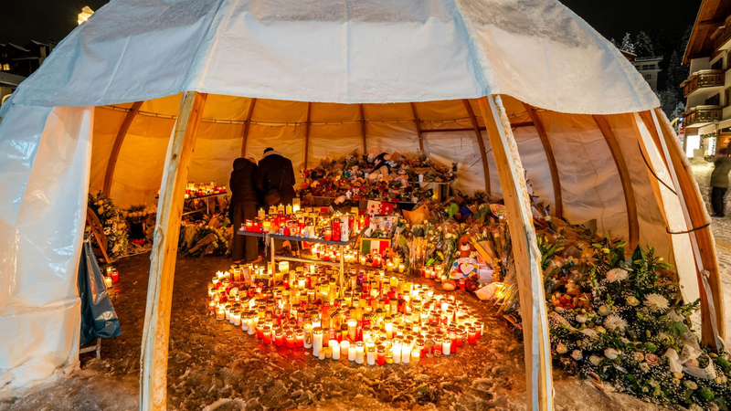 Thụy Sĩ đánh dấu ngày tang thương cho các nạn nhân vụ cháy Crans-Montana