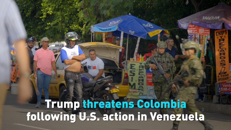 Trump đe dọa hành động quân sự chống lại Colombia vì cáo buộc buôn bán ma túy video poster